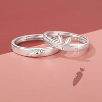 Rabbit And Carrot Ring For Men And Women
