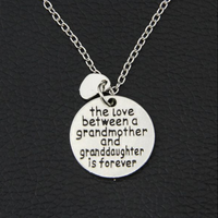 Grandma And Granddaughter Necklace