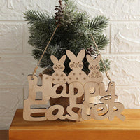 Wooden Easter Ornaments
