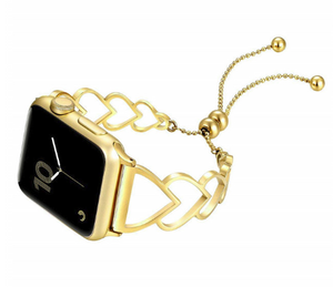 Heart Links Bracelet Apple Watch Band