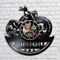 Reloj de pared de motocicleta