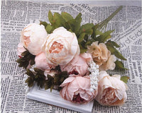 Artificial Peony Bouquets
