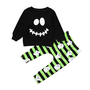 Halloween Smiley Ghost Outfit (Baby/Toddler - 2 Pcs)