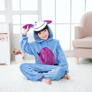 Pyjama une pièce à capuche Bourriquet (Enfant)