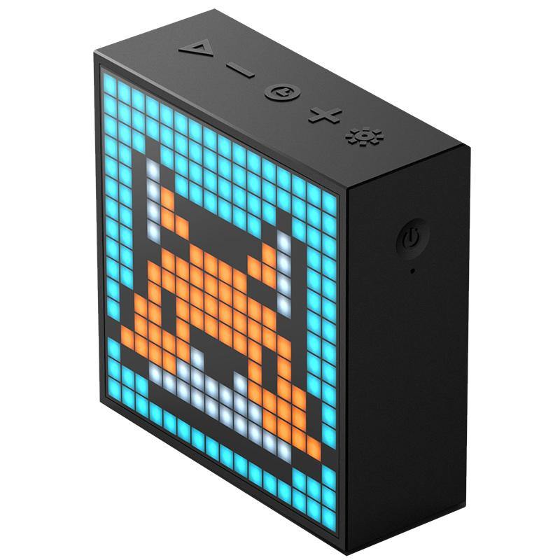 Reloj despertador con altavoz Bluetooth y pantalla LED Pixel Art