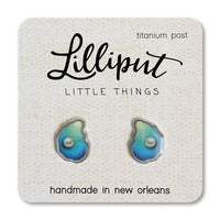 Pearl Oyster Earrings