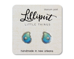 Pearl Oyster Earrings