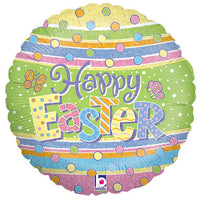 Easter Dots 4" Inflated Balloon