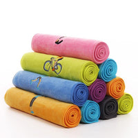 Microfiber Embroidered Sports Towel

