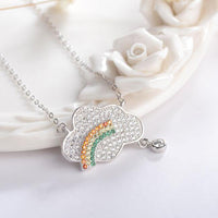 Rainbow In The Clouds Necklace