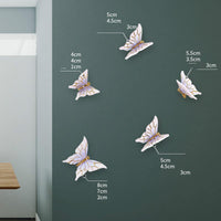 Butterflies and Leaves Spring Wall Decor
