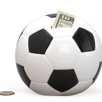 Ceramic Sports Ball Shape Coin Banks