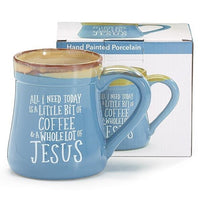 Tasse Un peu de café et beaucoup de Jésus