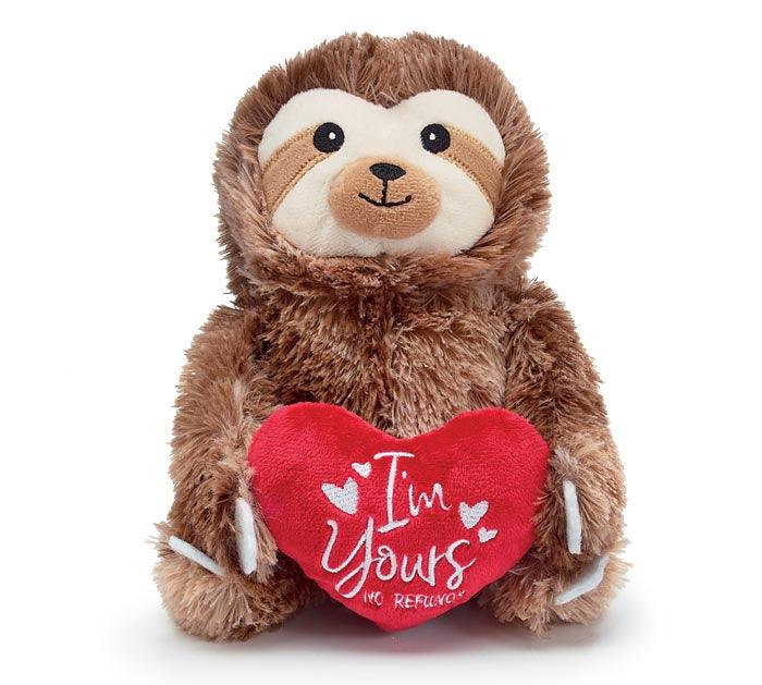 Sloth with Heart Plush Doll