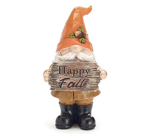 Happy Fall Resin Gnome