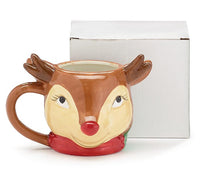 Red Nose Reindeer Mug

