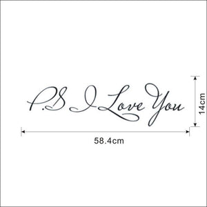 Sweet Sentiment Wall Decals