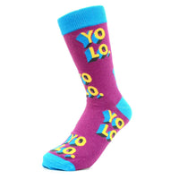 YOLO Novelty Socks