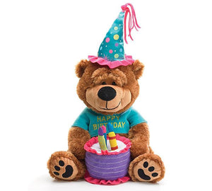 Musical Happy Birthday Plush Bear