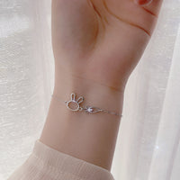 Bracelet Lapin Carotte Diamant
