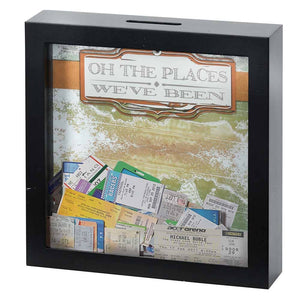 Oh The Places We've Been Ticket Keepsake Box