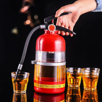 Dispensador de bebidas extintor de incendios