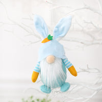 Easter Bunny Gnome Doll Ornament Pendant
