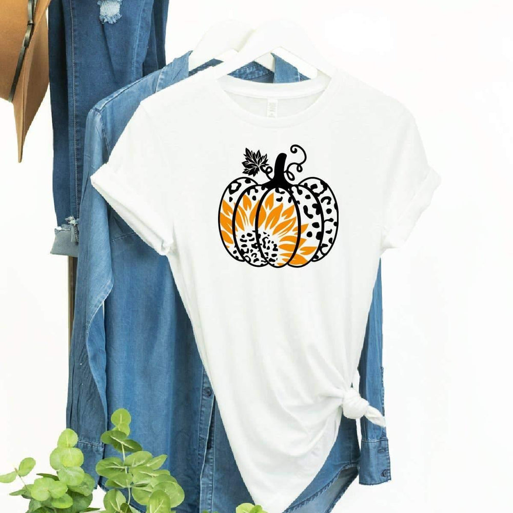 Sunflower Pumpkin T-Shirt