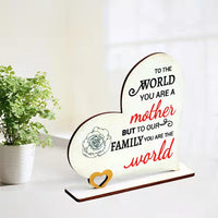 Mother's Day Wooden Ornament Mother You
