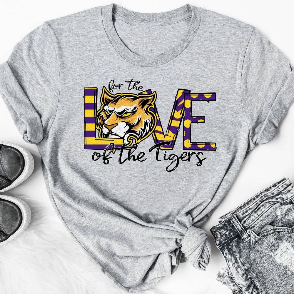 T-shirt Pour l'amour des tigres