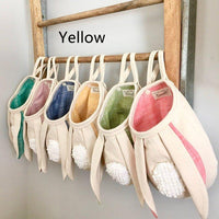 Fabric Bunny Ear Hanging Easter Bags

