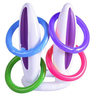 Inflatable Easter Bunny Ear Ring Toss