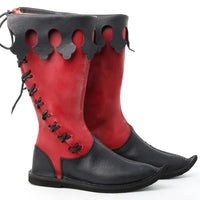 Fashion Solid Color Gothic High Pirate Boots
