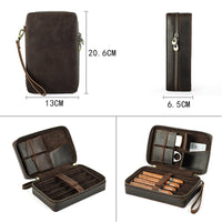 Portable Cigar Storage Box For Business Trip
