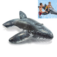 Montura infantil con forma de ballena de simulación