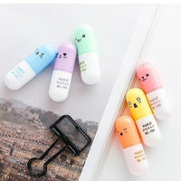 Pastel Pill Shaped Highlighters (6 Pcs)
