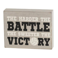 Panneaux de boîte de victoire de bataille sportive
