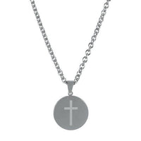 Sport Medal With Cross Necklaces
