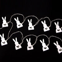 Creative LED Wood Love Rabbit String Lights