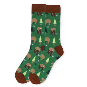 Brown Bear Socks (Mens)