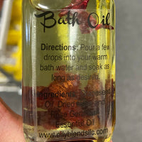 Aceite de baño botánico