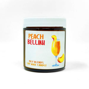 Bougie de cire de soja Peach Bellini