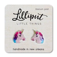 Rainbow Unicorn Earrings
