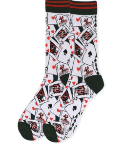 Playing Cards Novelty Socks (Mens)