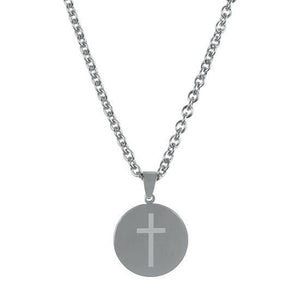 Sport Medal With Cross Necklaces