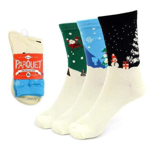 Christmas Crew Socks - 3 Pack