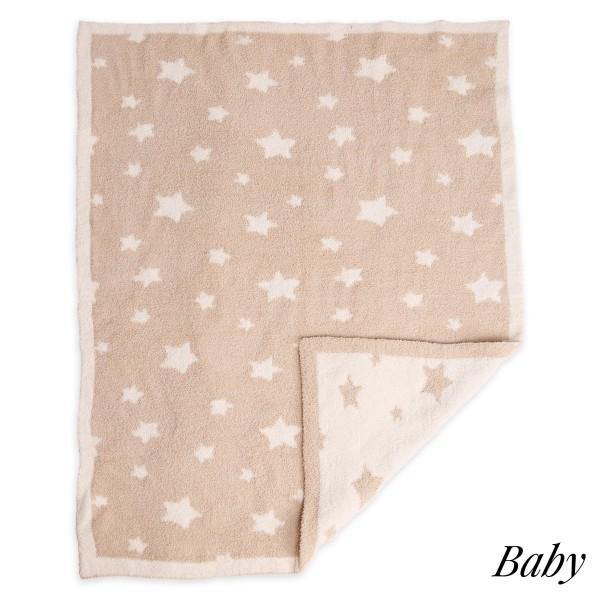 Cozy Stars & Rockets Baby Blankets