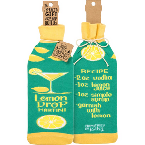 Lemon Drop Recipe - Bottle Sock