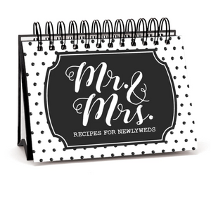 Mr. & Mrs. Easel Recipe Book