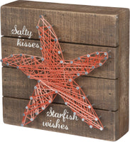 Cartel de caja Starfish - String Art
